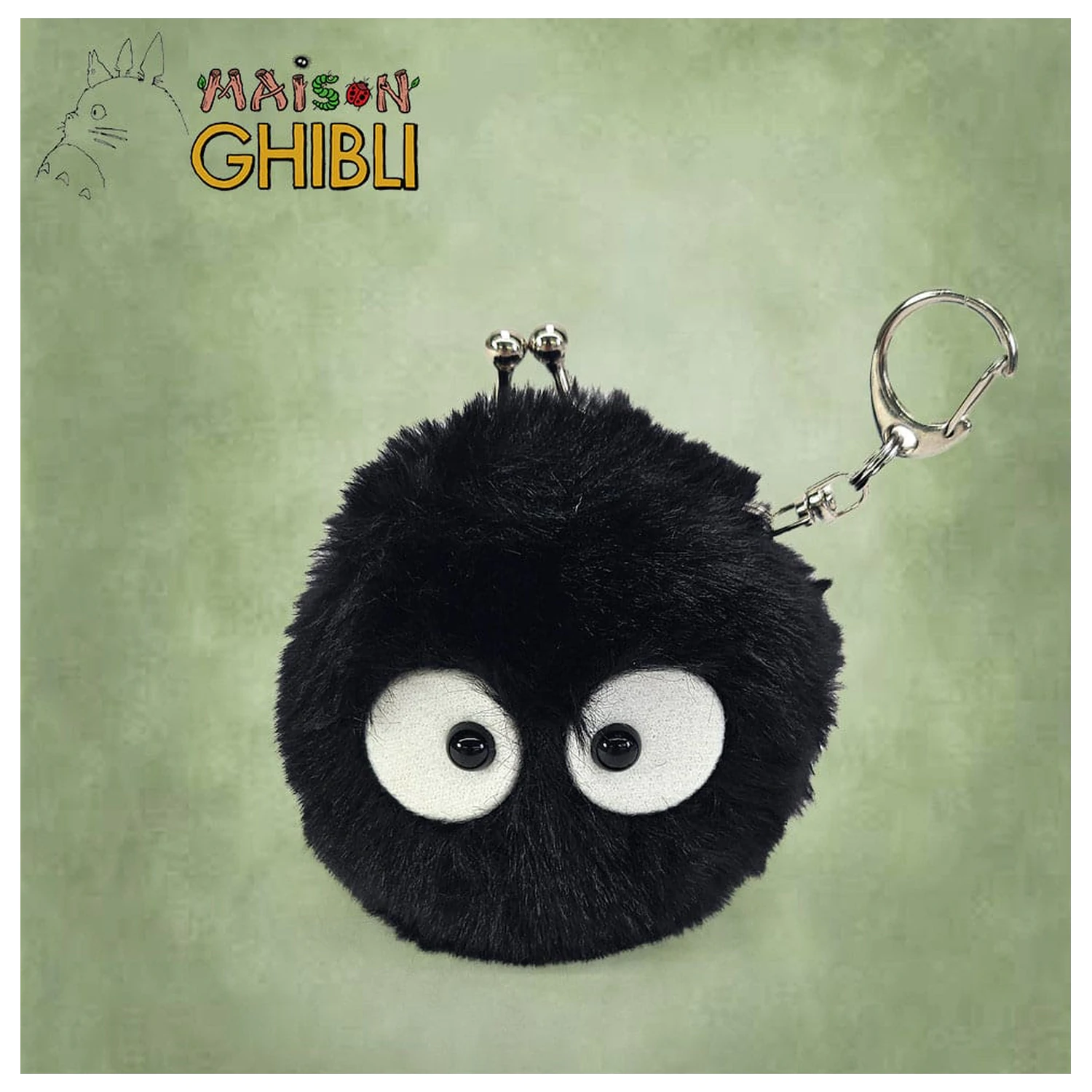 My Neighbor Totoro Funwari Mini plüss Coin pénztárca Soot Sprite termékfotó