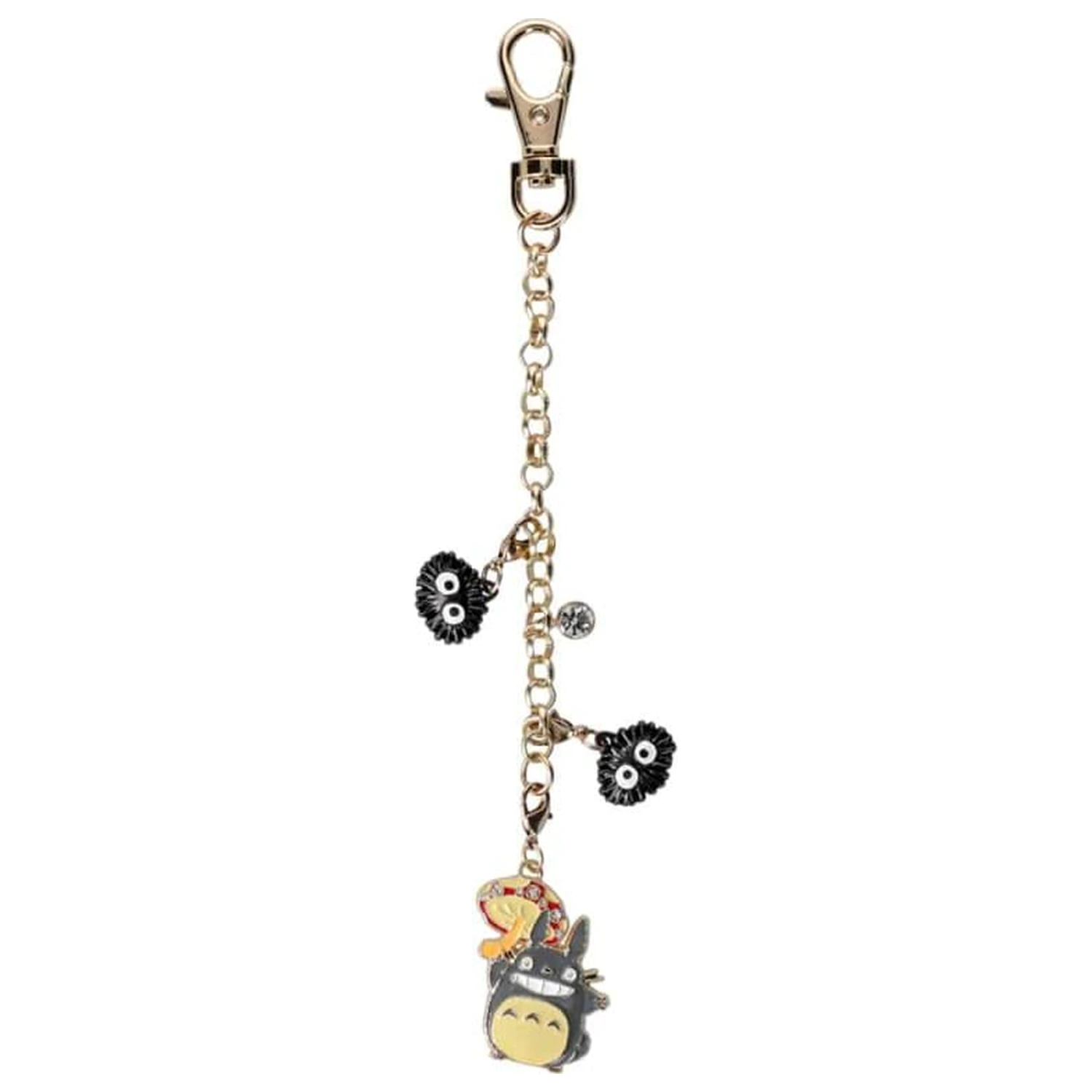 My Neighbor Totoro Grey Totoro & Mushroom Chainette charms termékfotó