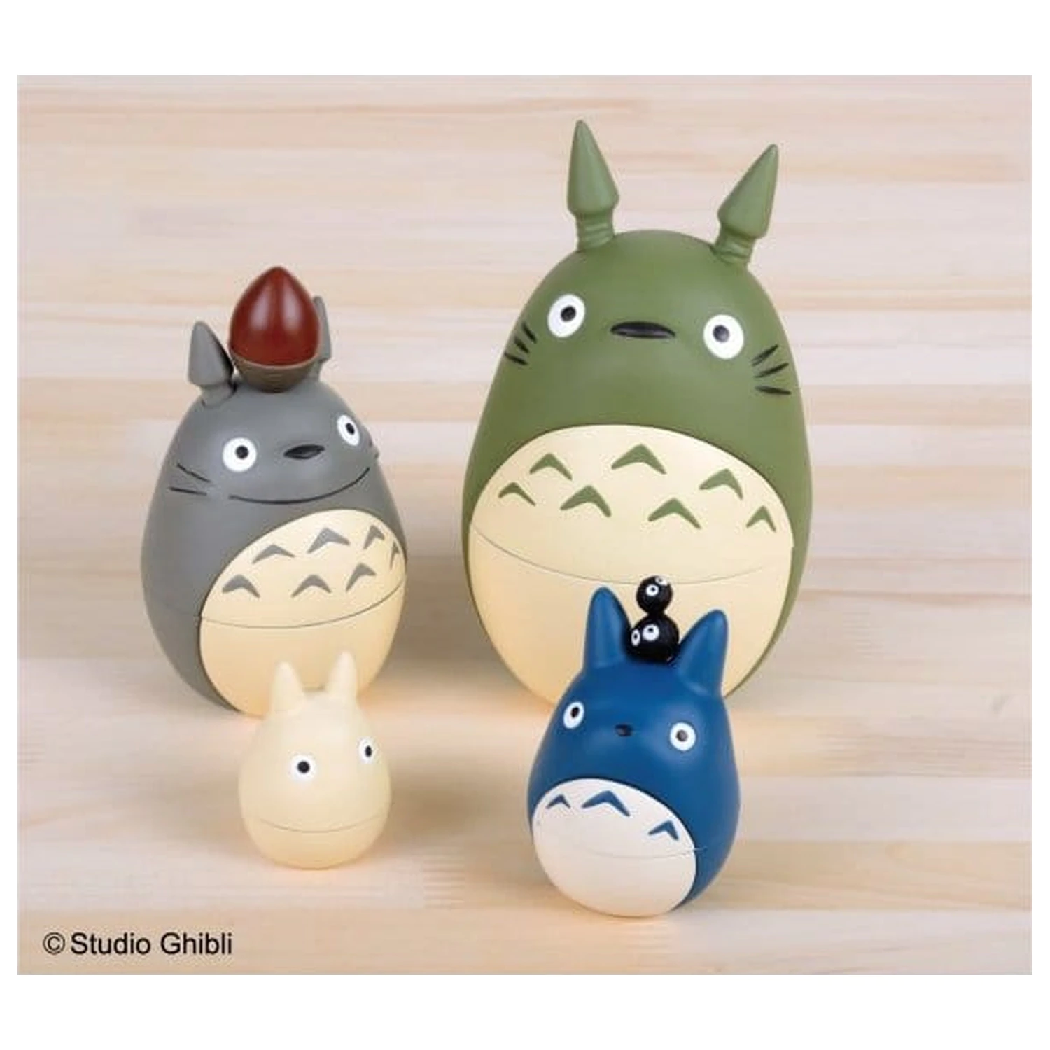 My Neighbor Totoro Matryoshka mini figura csomag Totoro termékfotó