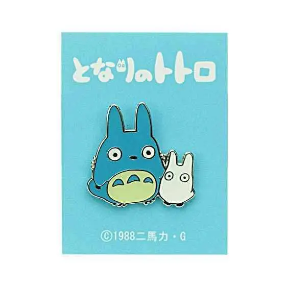 My Neighbor Totoro Middle &amp; Small Totoro kitűző termékfotó