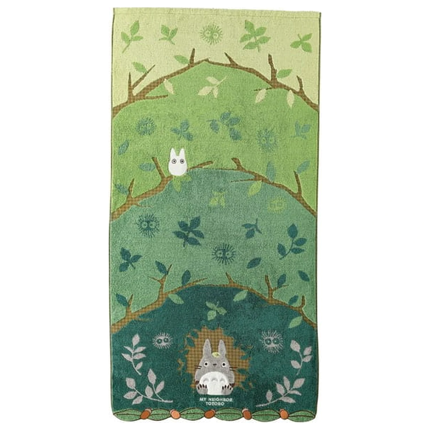 My Neighbor Totoro nagy Bath Totoro Forest Tunnel törölköző 60 x 120 cm termékfotó