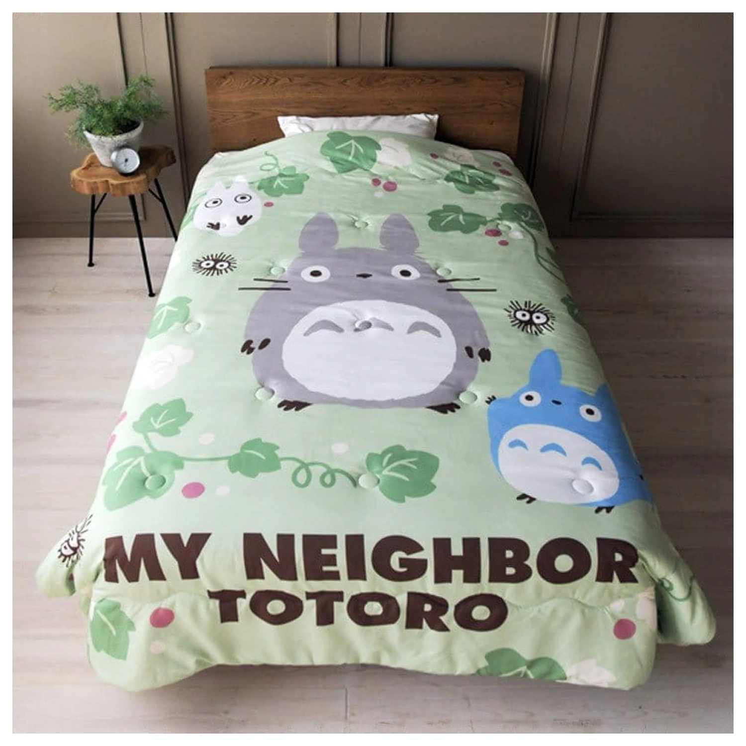 My Neighbor Totoro Natsu Totoro Green Leaf ágytakaró termékfotó
