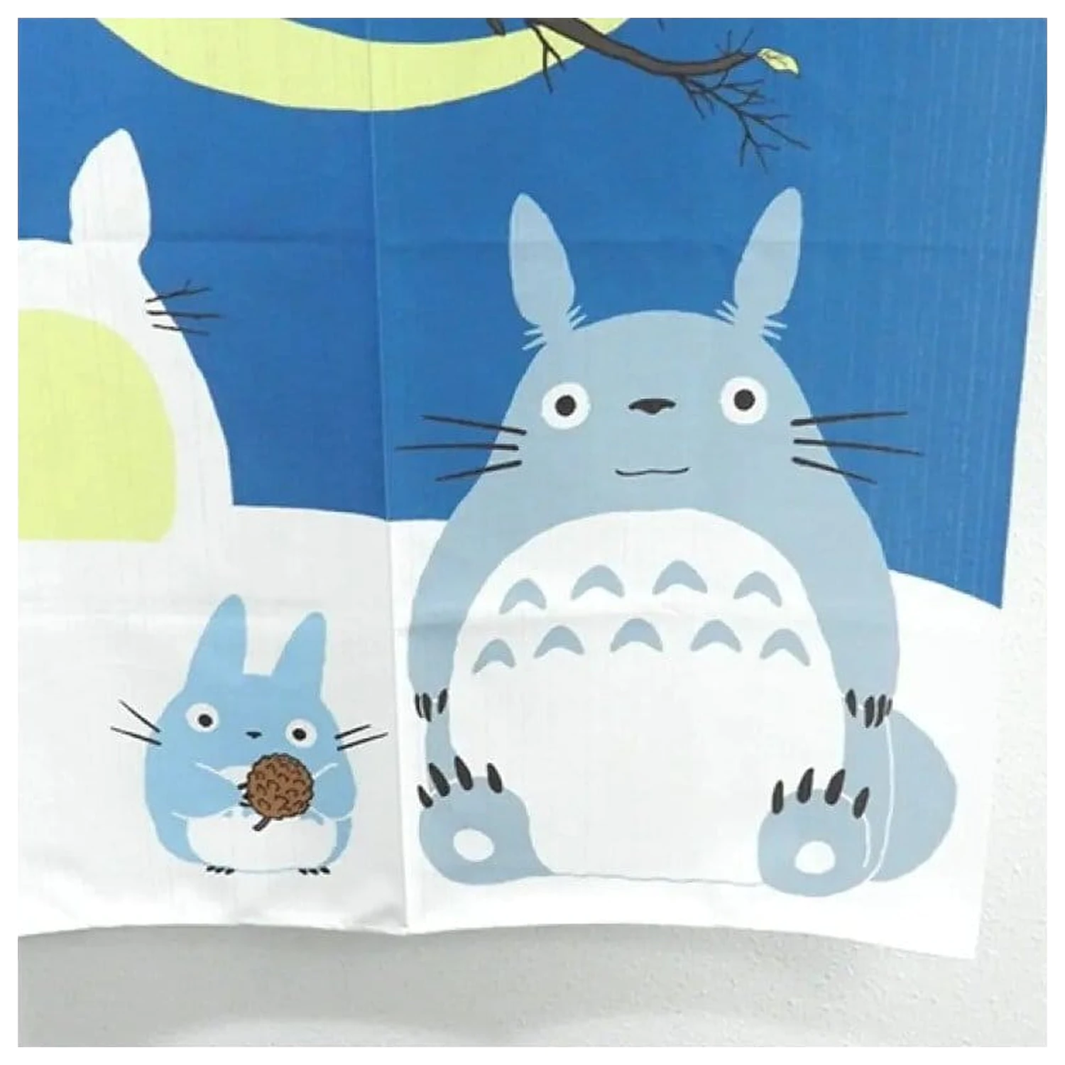 My Neighbor Totoro Noren Totoro and snowman függöny  termékfotó