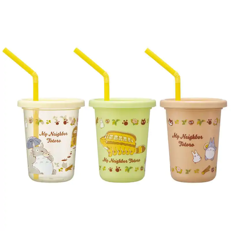 My Neighbor Totoro Cup & Straw Set 3-Set #2 termékfotó