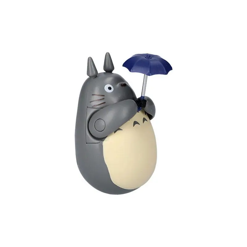 My Neighbor Totoro Round Bottomed Figurine Big Totoro with leaf 7 cm termékfotó