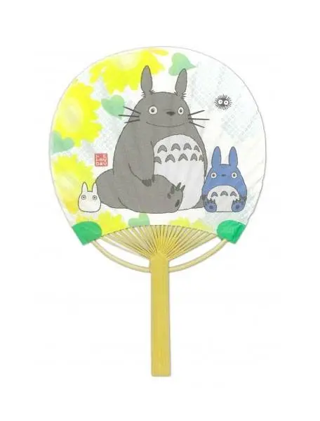 My Neighbor Totoro Totoro &amp; Sunflower legyező termékfotó