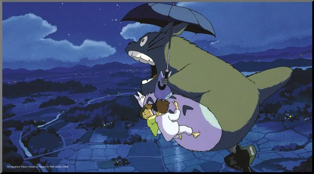 My Neighbor Totoro Totoro &amp; Umbrella fa fali kép termékfotó