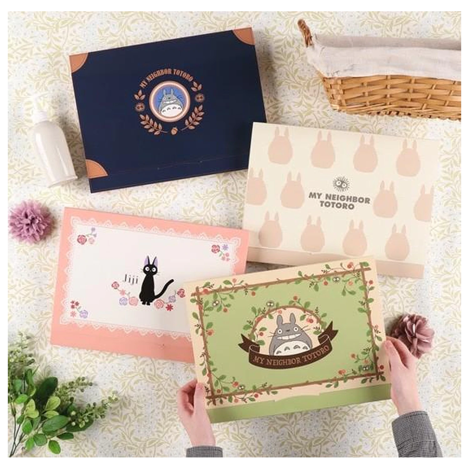 My Neighbor Totoro Totoro Denim Stitch törölköző szett termékfotó