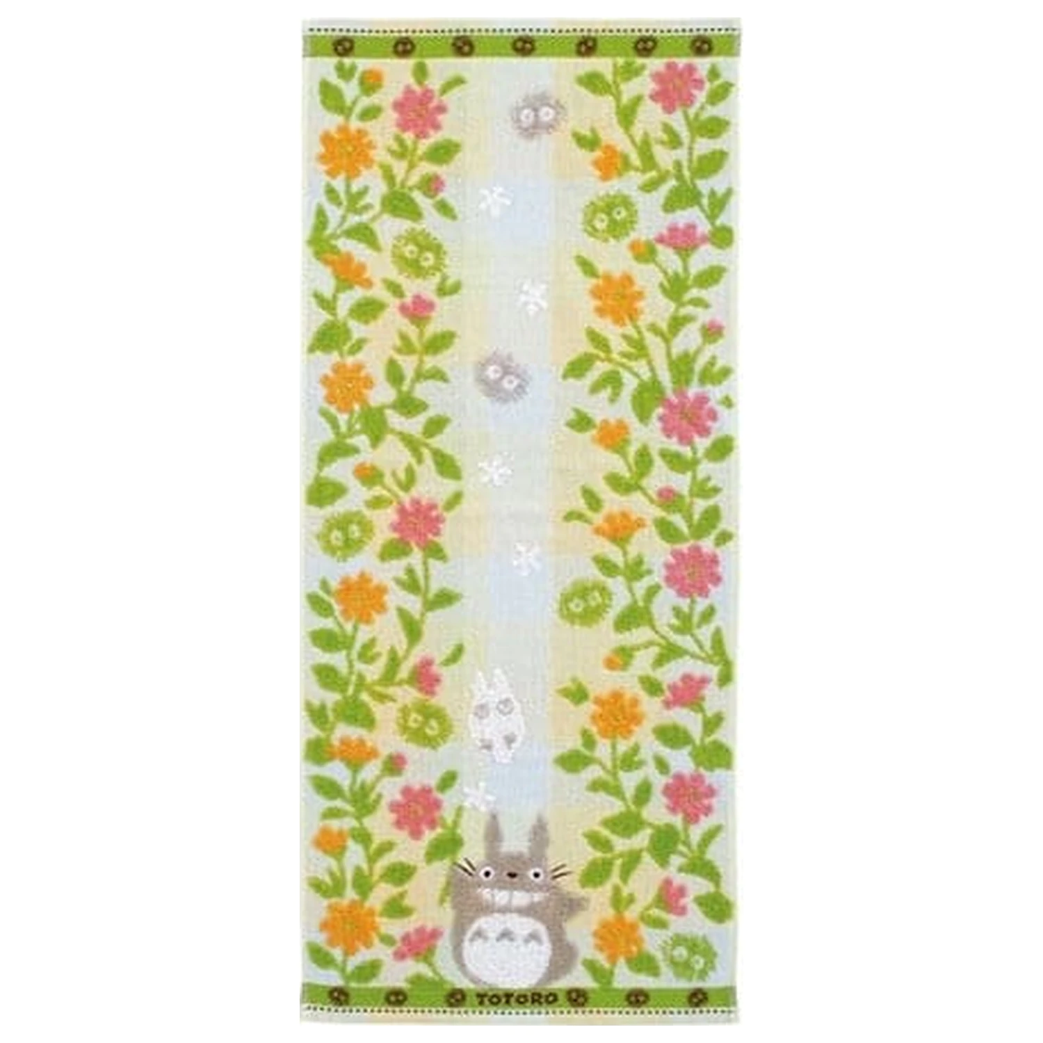 My Neighbor Totoro Totoro Flower garden törölköző 34 x 80 cm  termékfotó