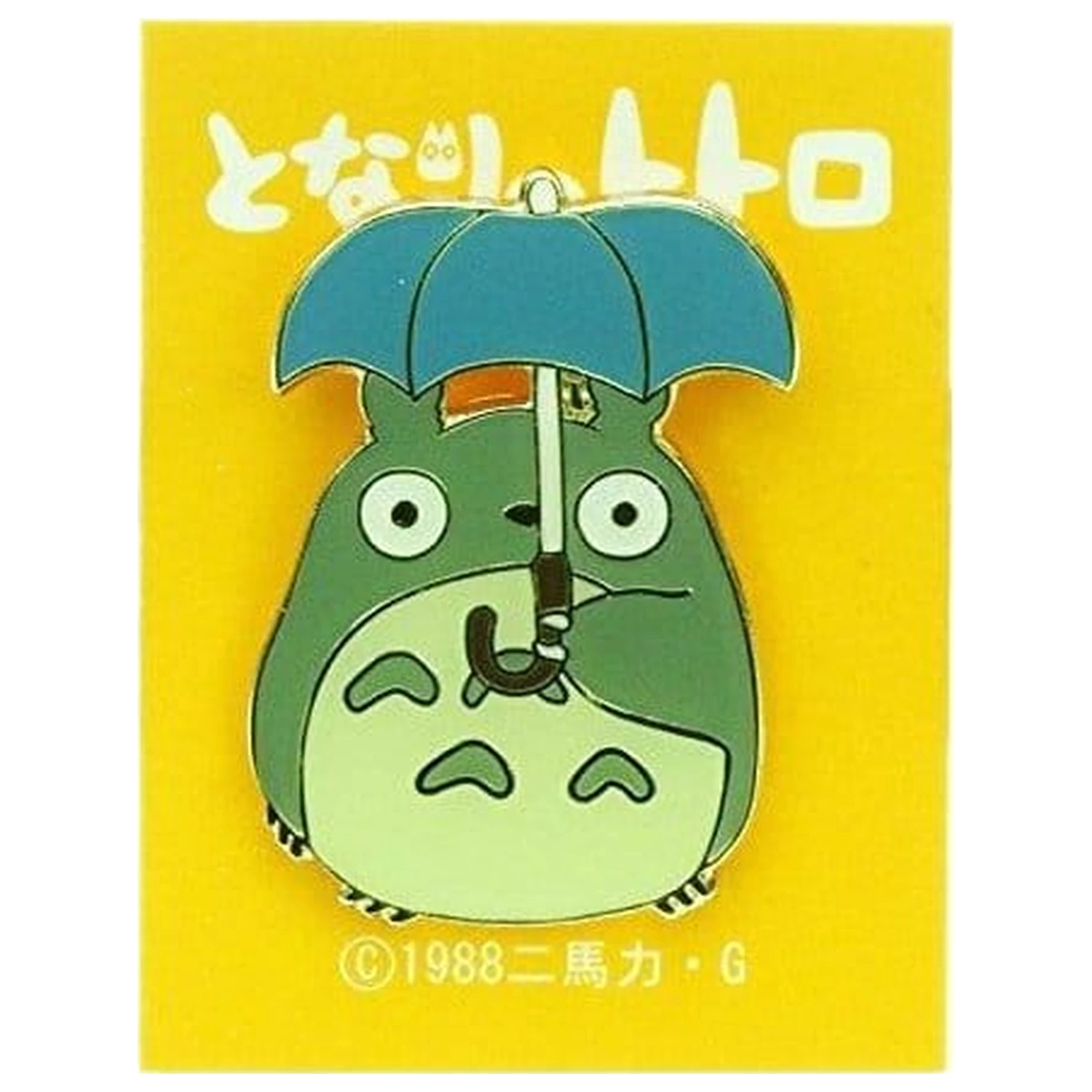 My Neighbor Totoro Totoro Holding Umbrella kitűző termékfotó
