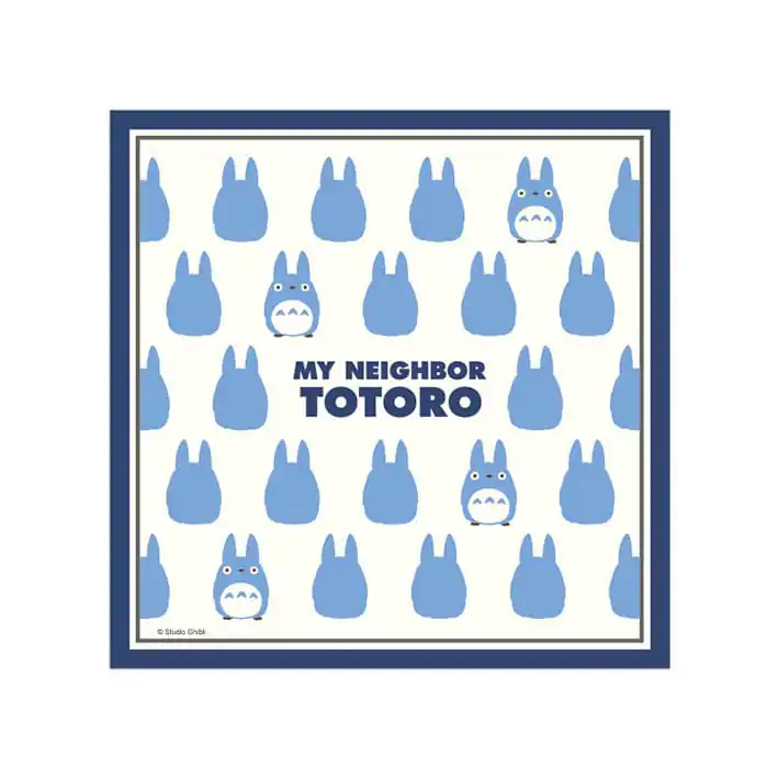 My Neighbor Totoro Totoro Silhouette Blue zsebkendő 43 x 43 cm termékfotó