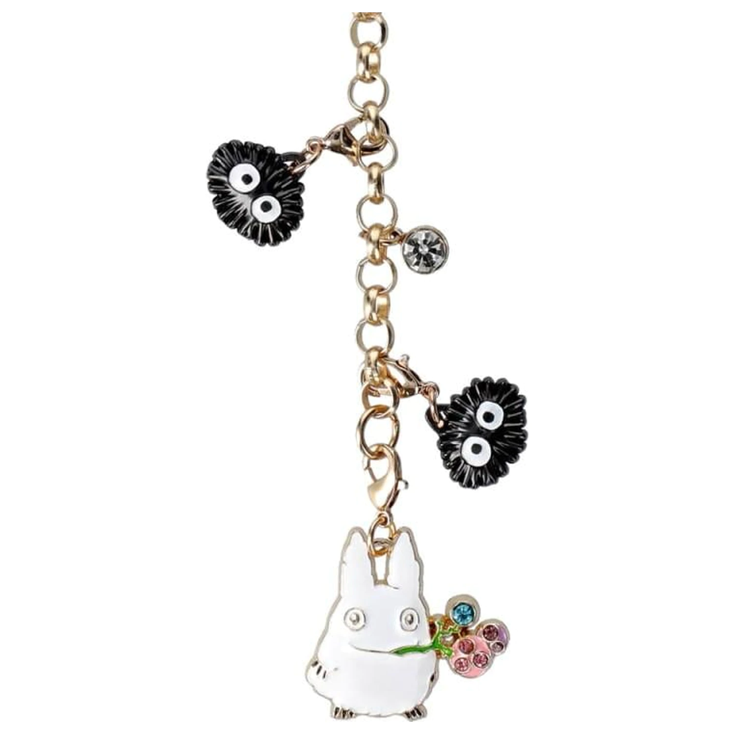My Neighbor Totoro White Totoro & Fruits Chainette charm termékfotó