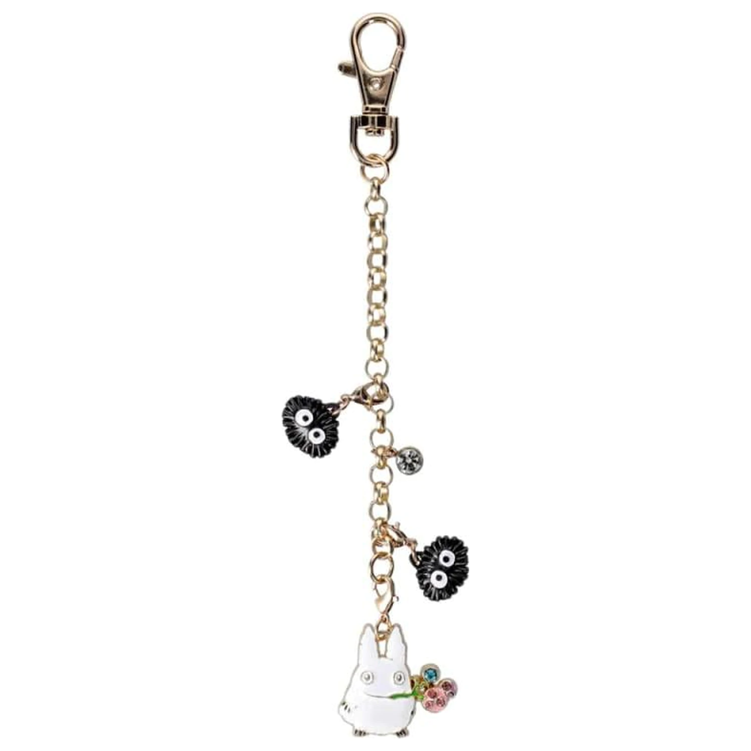 My Neighbor Totoro White Totoro & Fruits Chainette charm termékfotó