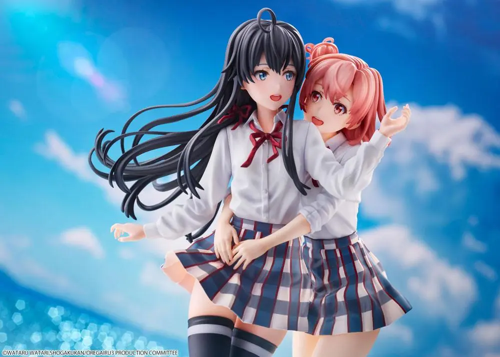 My Teen Romantic Comedy SNAFU Completion 1/7 Yui Yuigahama &amp; Yukino Yukinoshita PVC szobor figura termékfotó