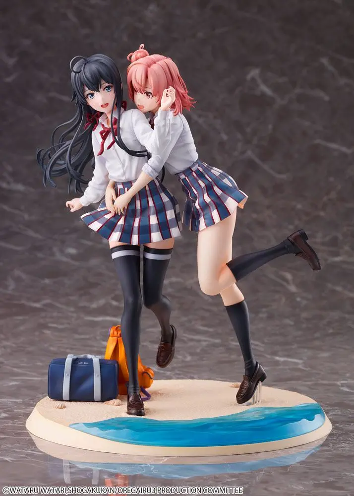 My Teen Romantic Comedy SNAFU Completion 1/7 Yui Yuigahama &amp; Yukino Yukinoshita PVC szobor figura termékfotó