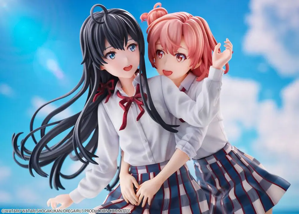 My Teen Romantic Comedy SNAFU Completion 1/7 Yui Yuigahama &amp; Yukino Yukinoshita PVC szobor figura termékfotó