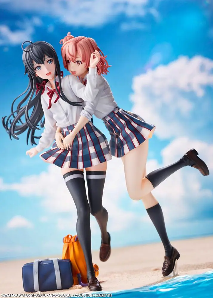 My Teen Romantic Comedy SNAFU Completion 1/7 Yui Yuigahama &amp; Yukino Yukinoshita PVC szobor figura termékfotó