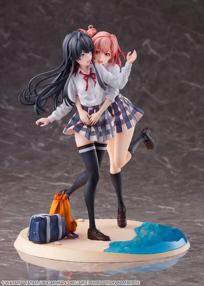 My Teen Romantic Comedy SNAFU Completion 1/7 Yui Yuigahama &amp; Yukino Yukinoshita PVC szobor figura termékfotó