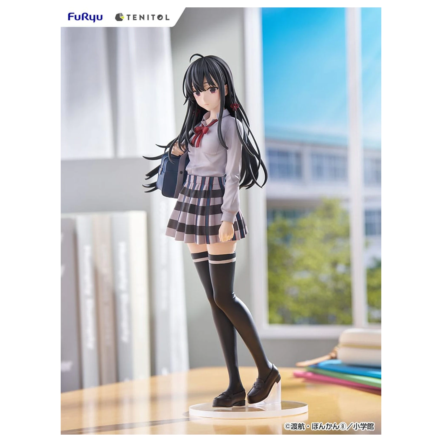 My Youth Romantic Comedy Is Wrong, as I Expected Tenitol PVC szobor figura Yukino Yukinoshita 30 cm   termékfotó