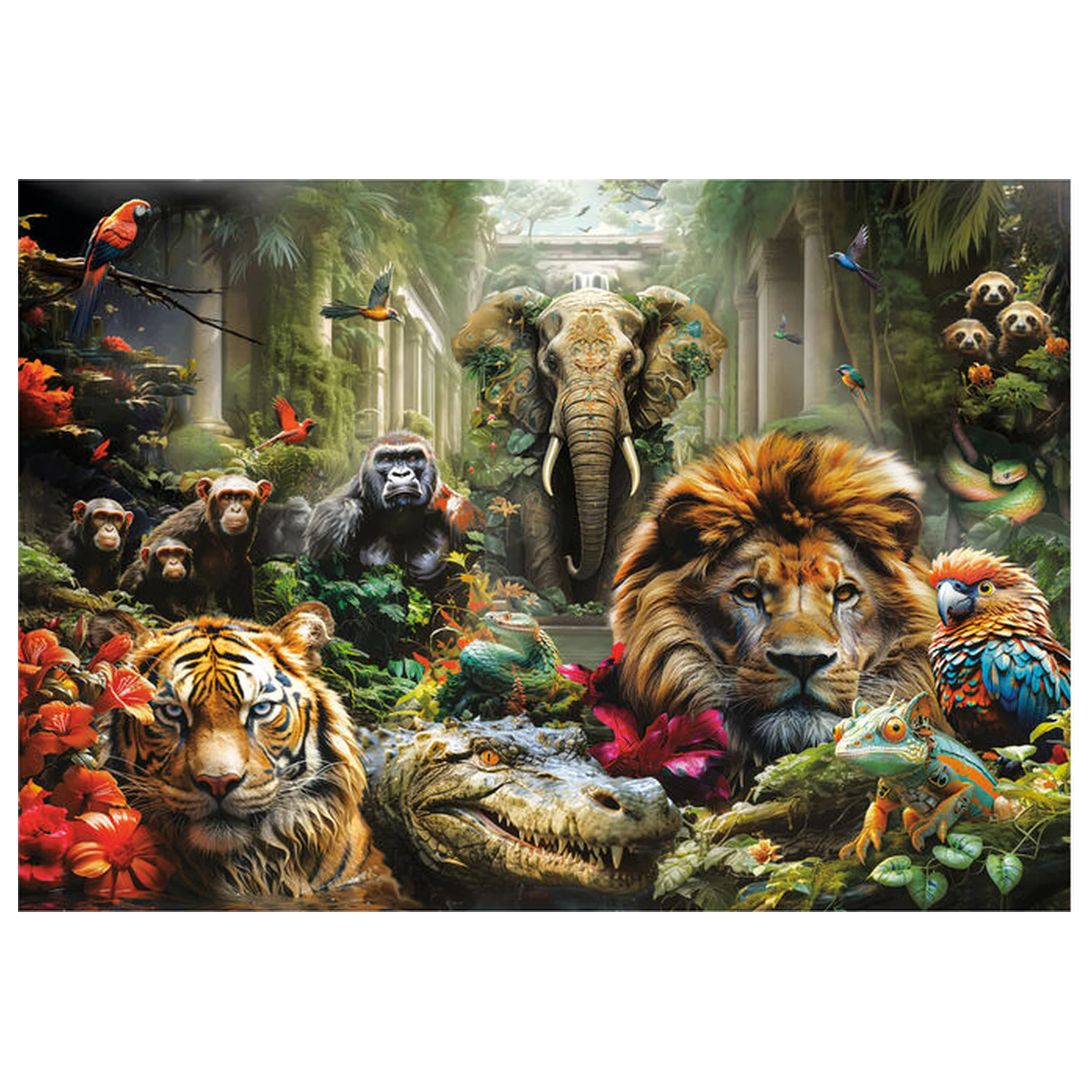 Mystic Jungle puzzle 1000db-os termékfotó