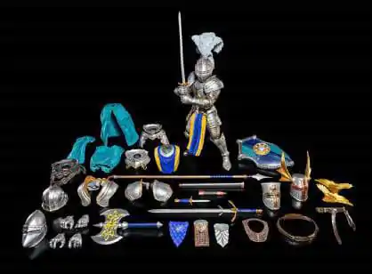 Mythic Legions: Ashes of Agbendor Blue Shield Solider Deluxe Builder Set akciófigura termékfotó