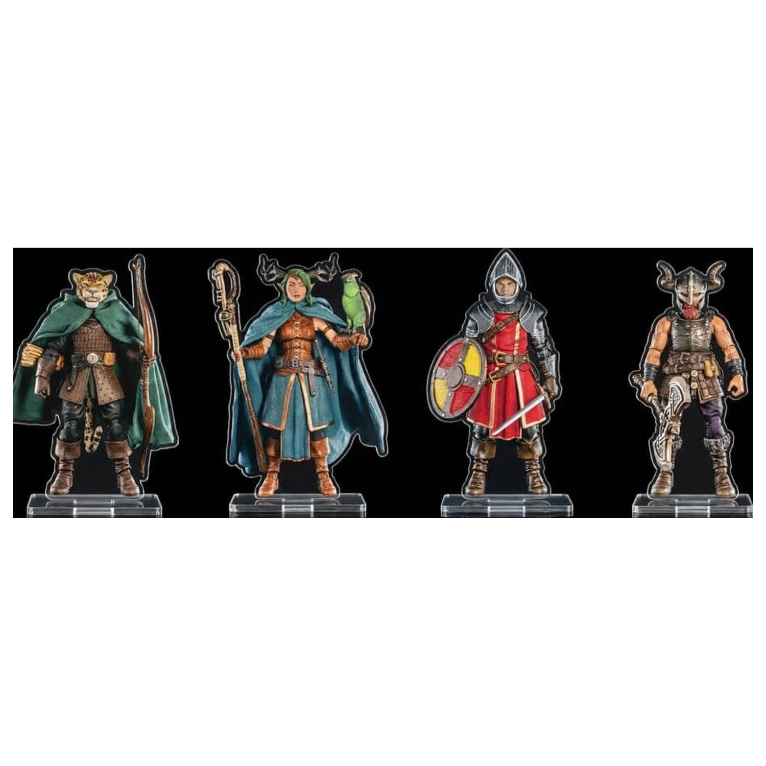 Mythic Legions Heroic Set B 4 db-os akril figura csomag 3 cm termékfotó