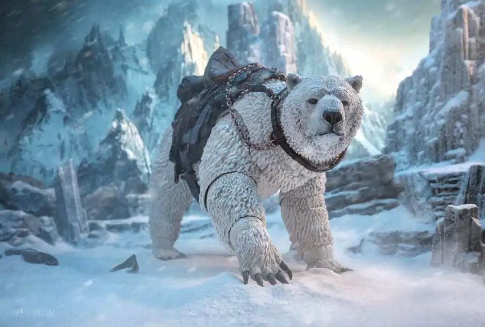 Mythic Legions Horror of Einsamall Isbjorn Polar Bear Mount akciófigura termékfotó