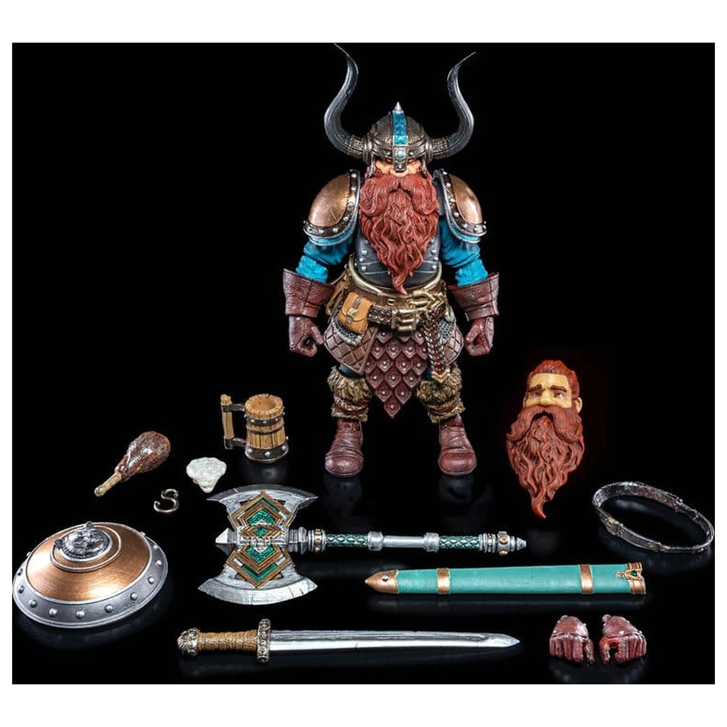 Mythic Legions: Legacies of Mythoss 3 akciófigura Thord Ironjaw termékfotó