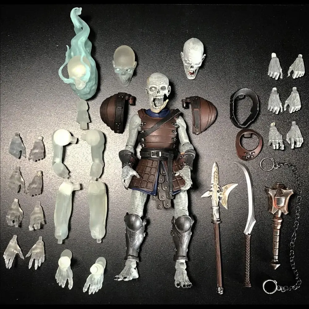 Mythic Legions: Necronominus Undead Builder Pack (Deluxe) akciófigura 15 cm termékfotó