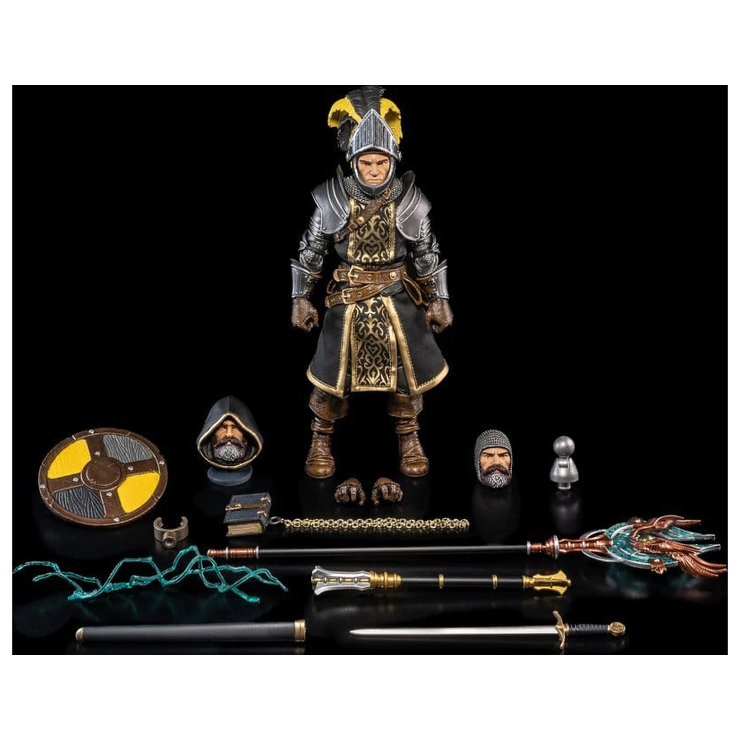 Mythic Legions Paladin/Cleric Heroic Deluxe akciófigura 18 cm termékfotó