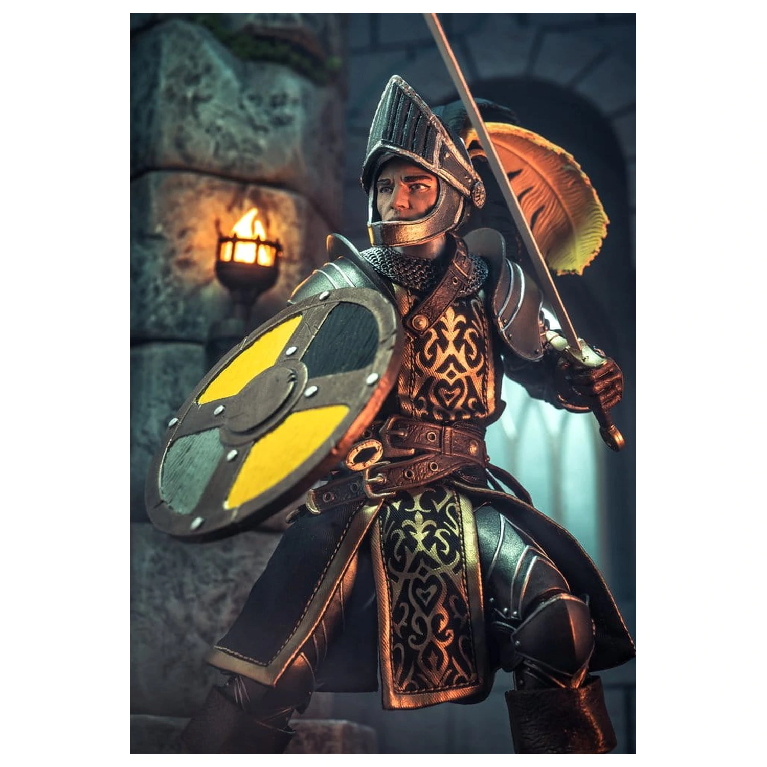 Mythic Legions Paladin/Cleric Heroic Deluxe akciófigura 18 cm termékfotó