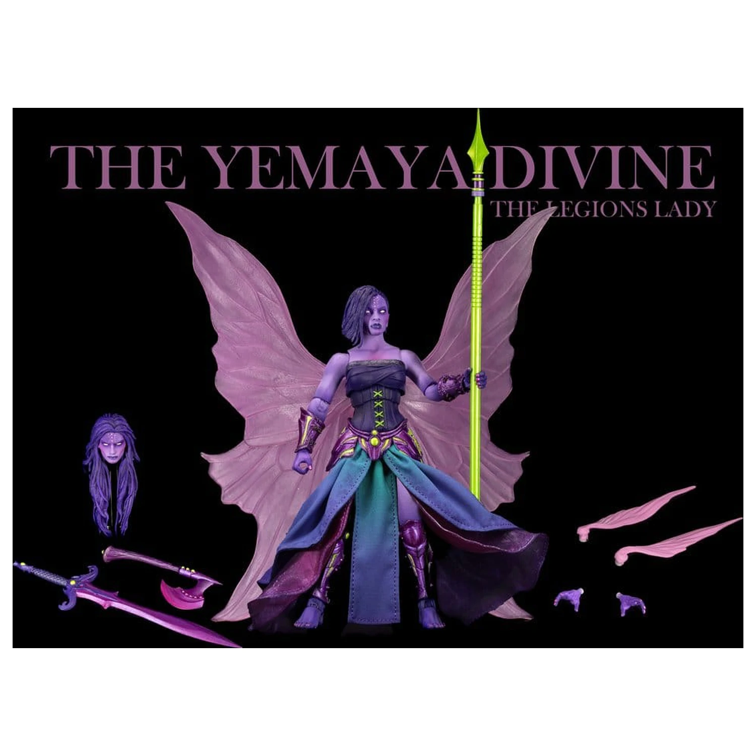 Mythic Legions: Reinforcement 3 akciófigura The Yemaya Divine Deluxe termékfotó