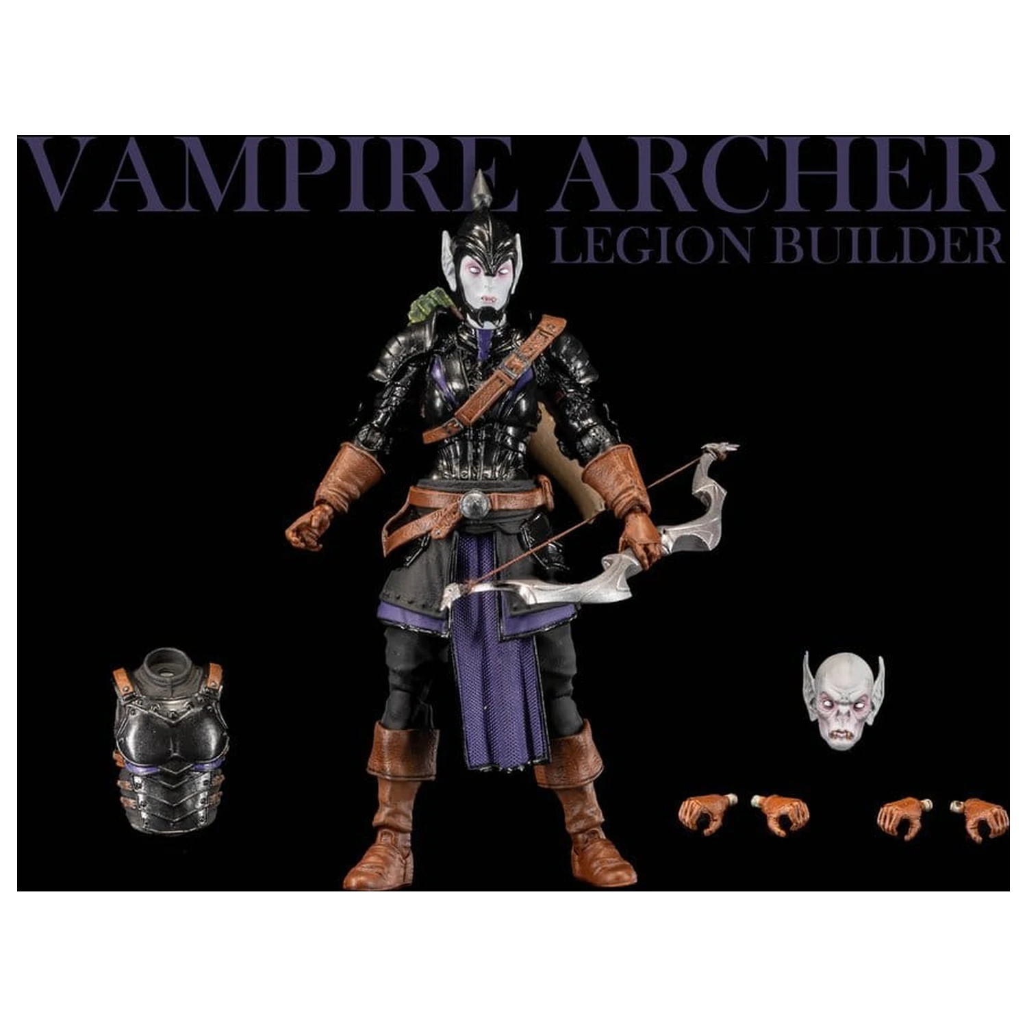 Mythic Legions: Reinforcement 3 akciófigura Vampire Archer Legion Builder termékfotó