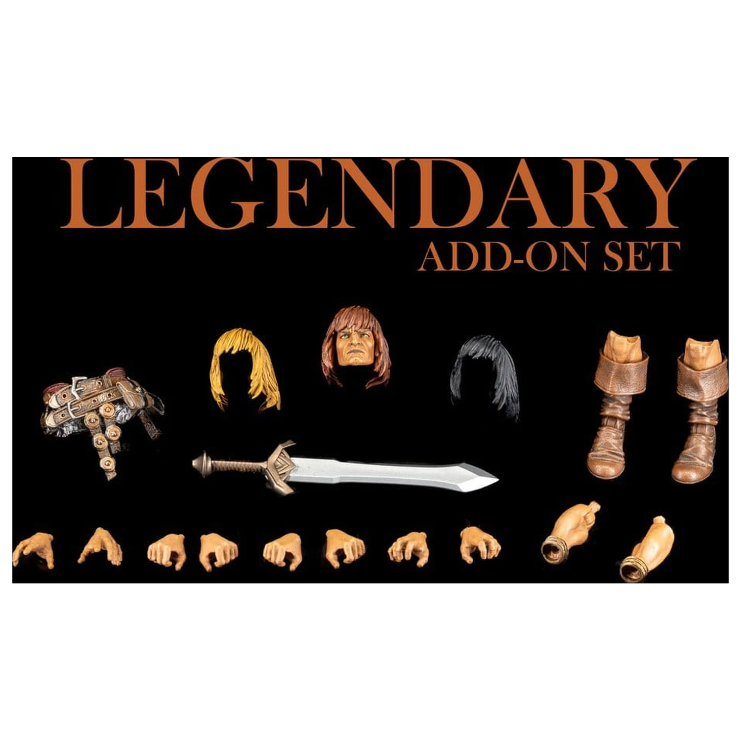 Mythic Legions: Reinforcement 3 Legendary Add-On akciófigura kiegészítő csomag termékfotó