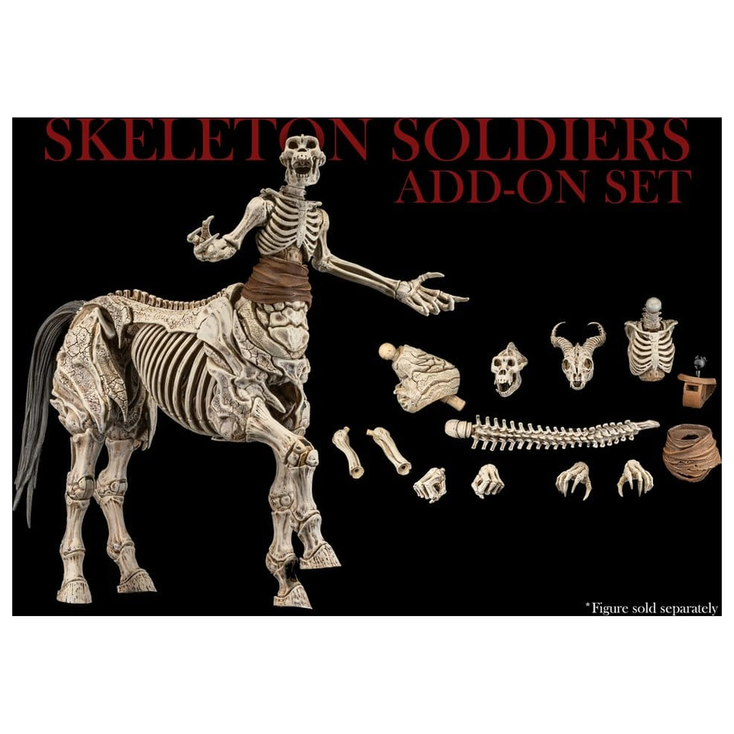 Mythic Legions: Reinforcement 3 Skeleton Soldiers Add-On akciófigura kiegészítő csomag termékfotó
