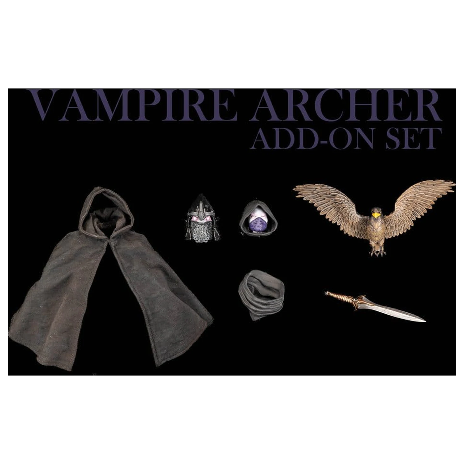 Mythic Legions: Reinforcement 3 Vampire Archer Add-On akciófigura kiegészítő csomag termékfotó