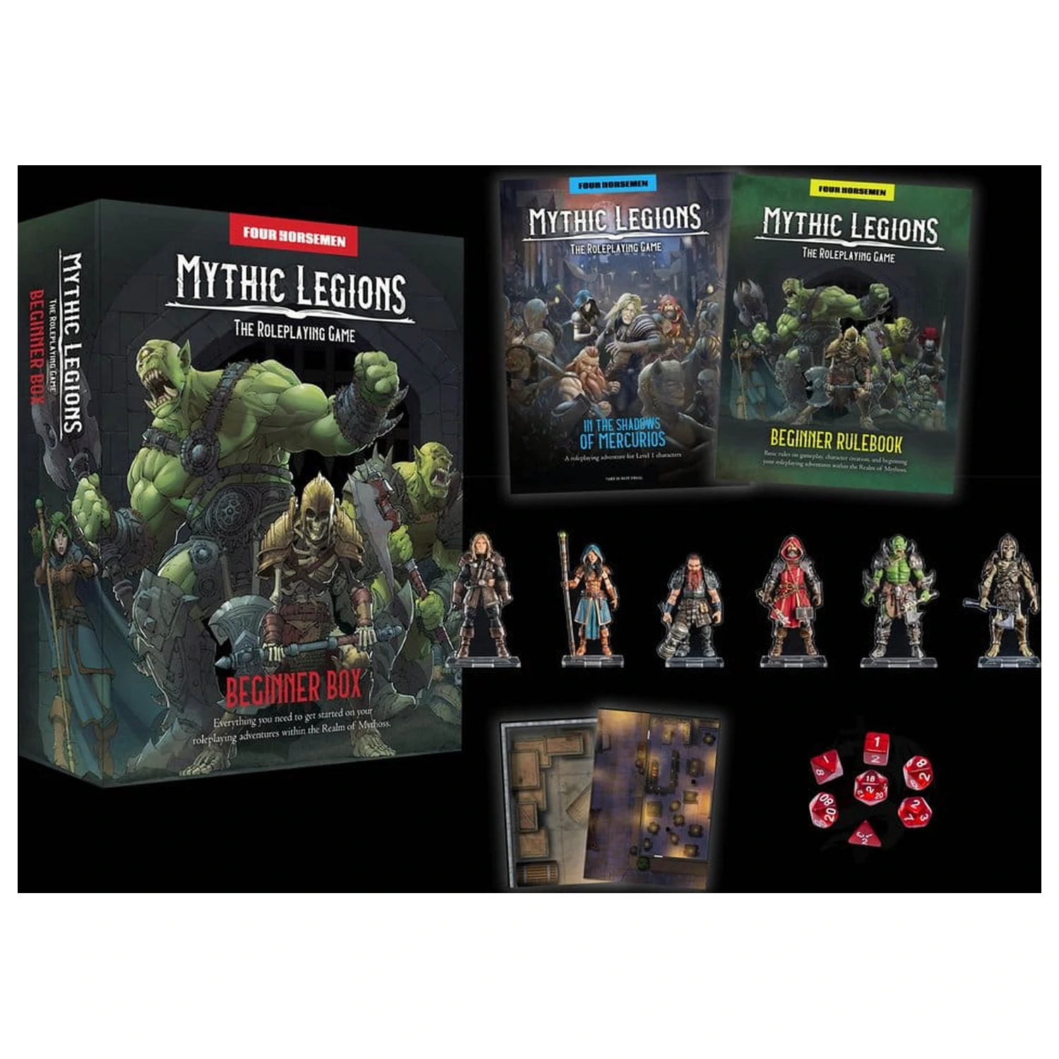 Mythic Legions Roleplaying Game Beginner Box Angol nyelvű termékfotó