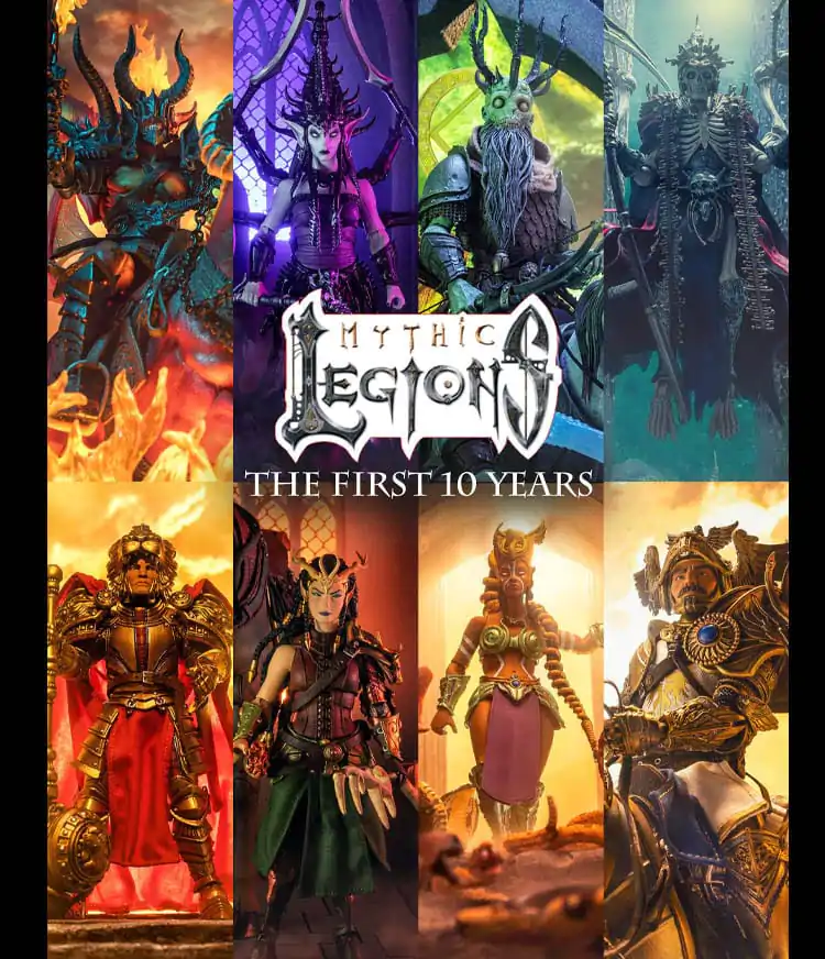 Mythic Legions: The First 10 Year Book Hardcover angol nyelvű termékfotó