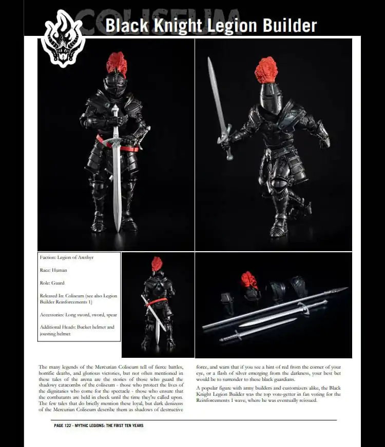 Mythic Legions: The First 10 Year Book Hardcover angol nyelvű termékfotó