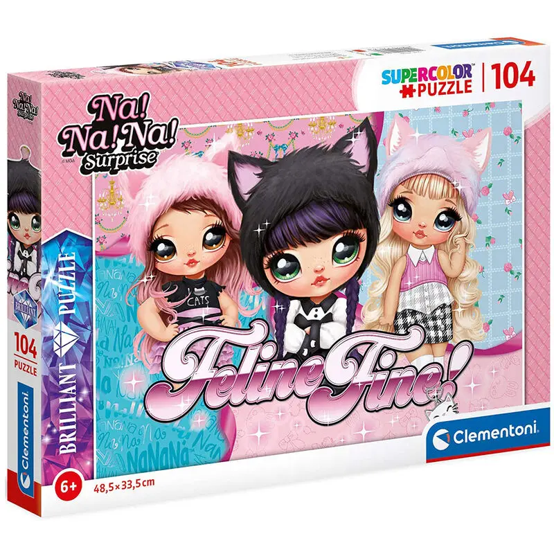 NA!NA!NA! Surprise Glowing puzzle 104db-os termékfotó