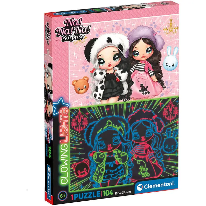 NA!NA!NA! Surprise Glowing puzzle 104db-os termékfotó