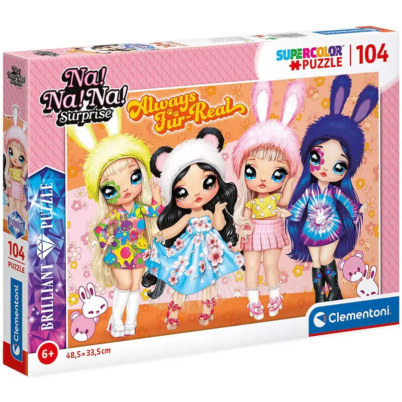 NA!NA!NA! Surprise Glowing puzzle 104db-os termékfotó