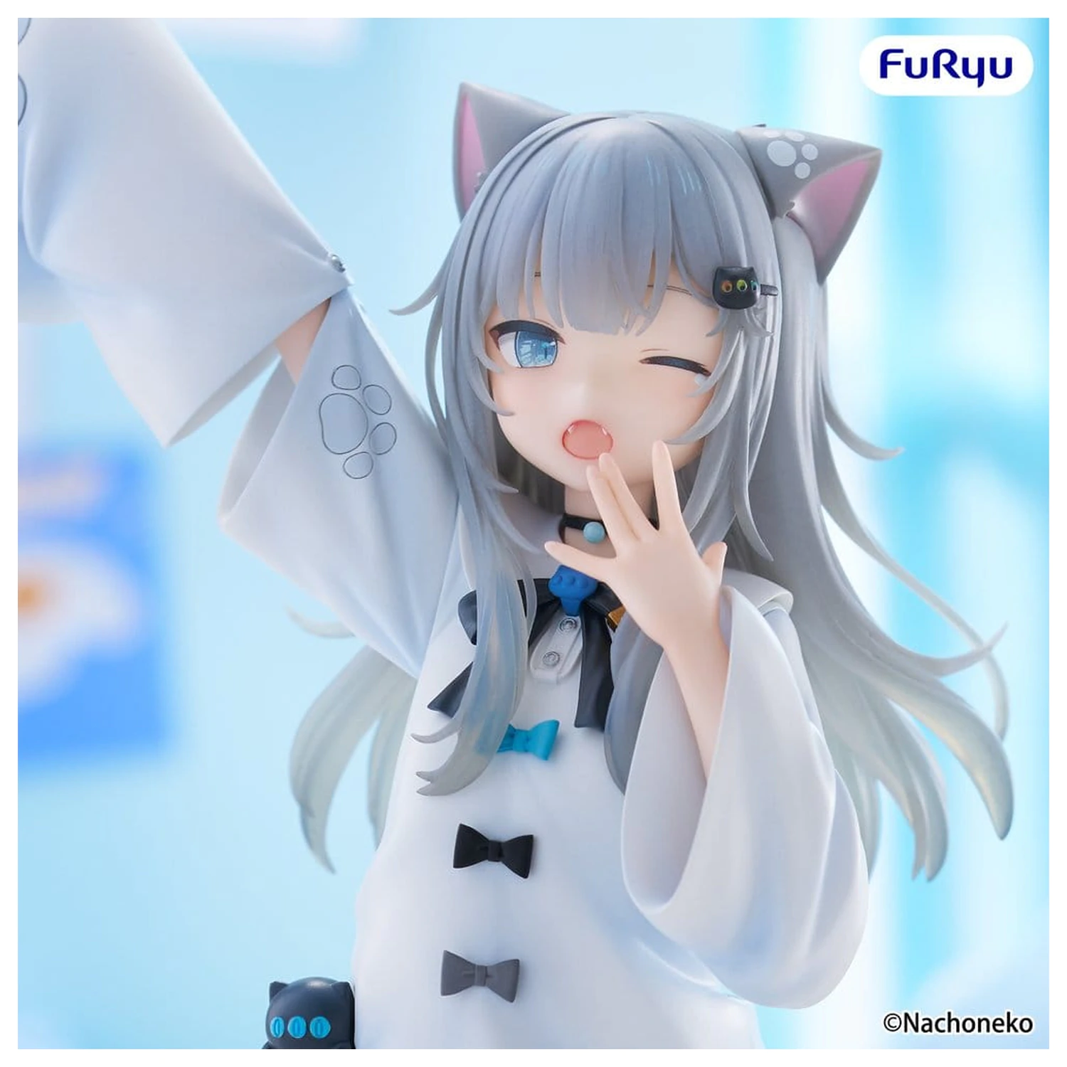 Nachoneko Trio-Try-iT Nachoneko PVC szobor figura 21 cm   termékfotó