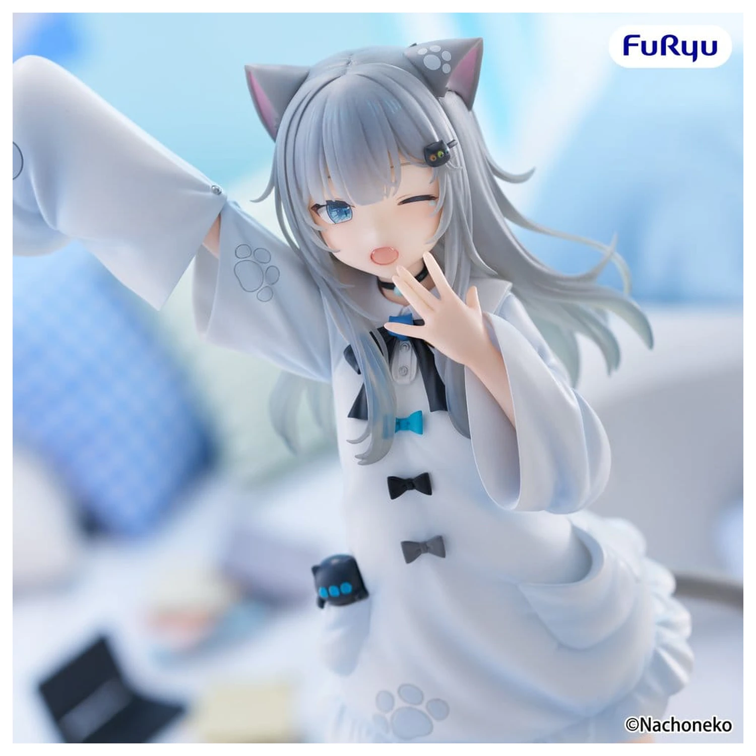 Nachoneko Trio-Try-iT Nachoneko PVC szobor figura 21 cm   termékfotó