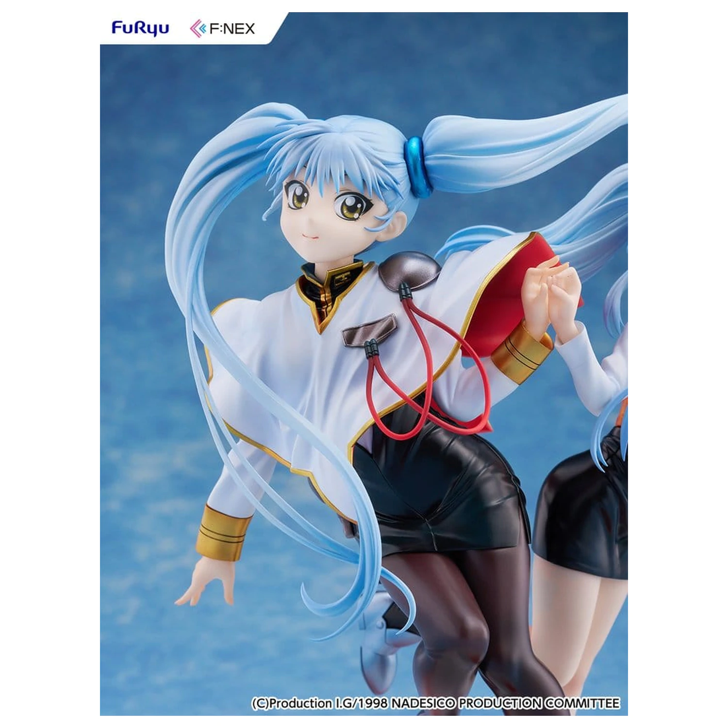Nadesico the movie The prince of darkness 1/7 Ruri Hoshino double ruriruri Ver. PVC figura 22 cm termékfotó