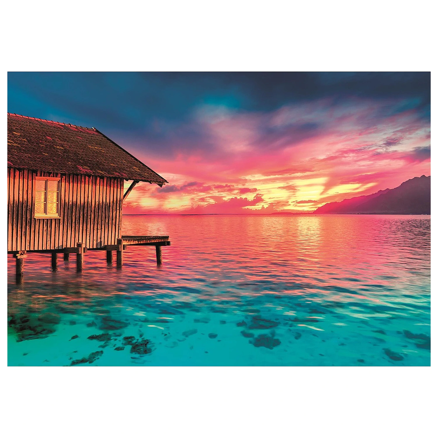 Naplemente Paradise 500 db-os Peace puzzle Clementoni termékfotó