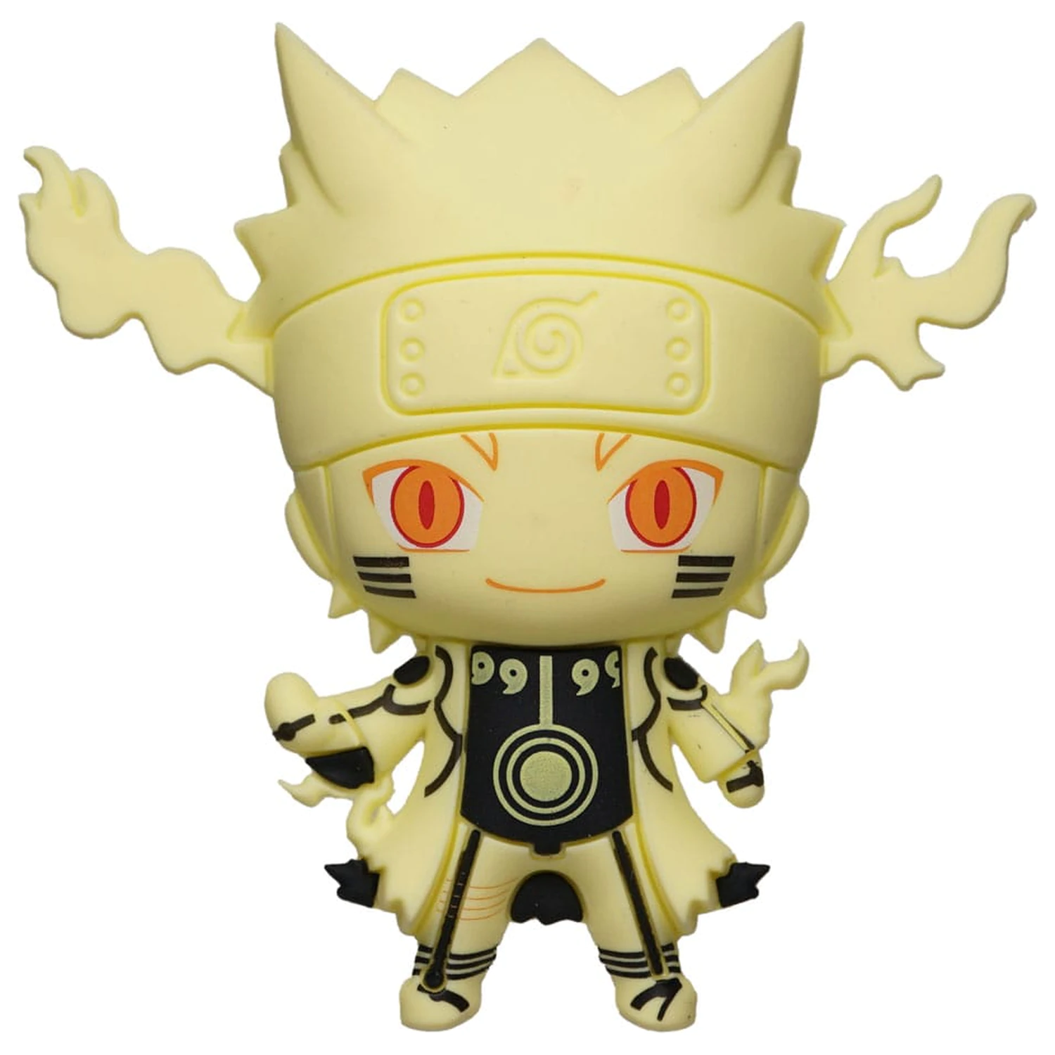 Naruto 3D hűtőmágnes Naruto (Kurama Link Mode) termékfotó