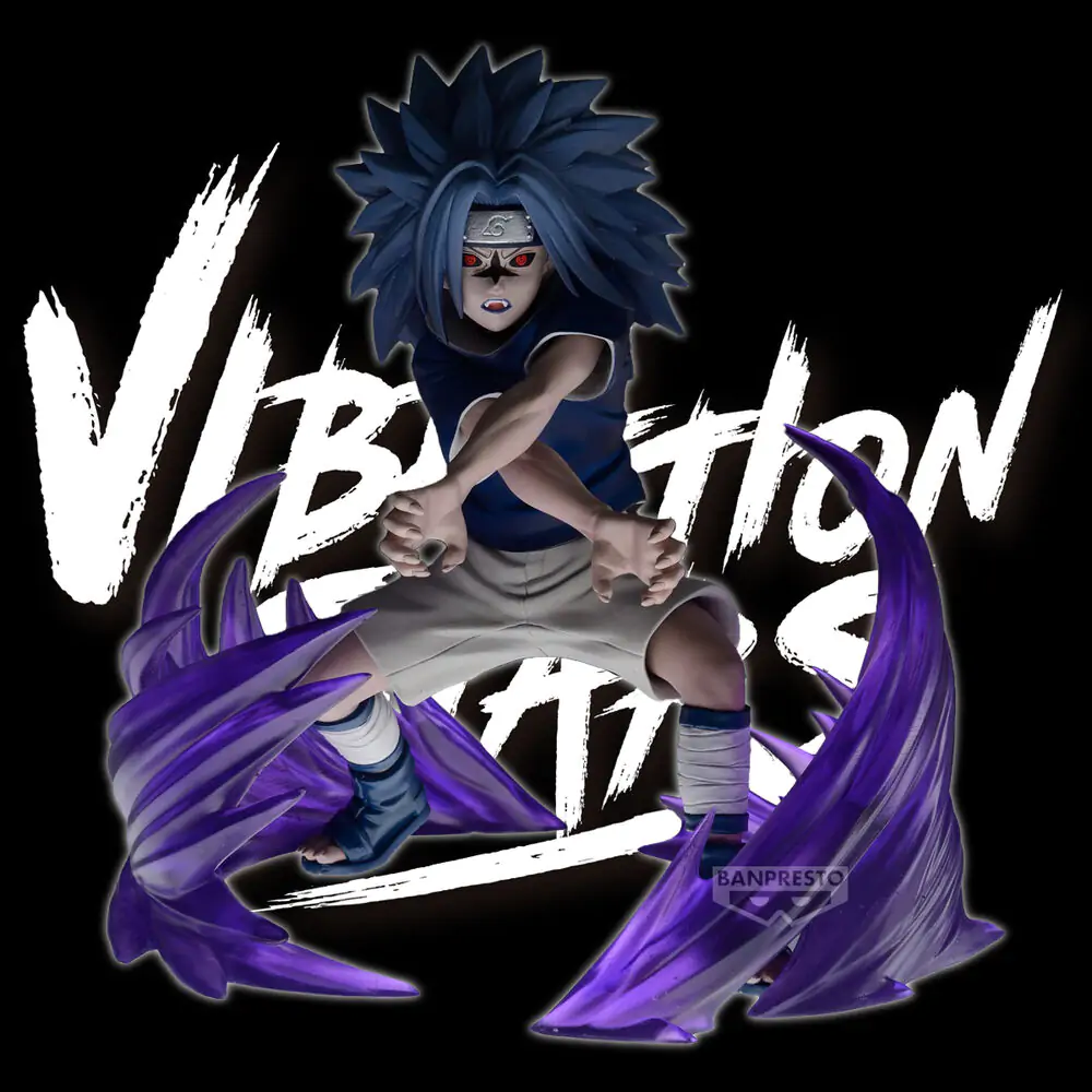 Naruto 72 Series Vibration Stars Sasuke Uchiha figura 15cm termékfotó