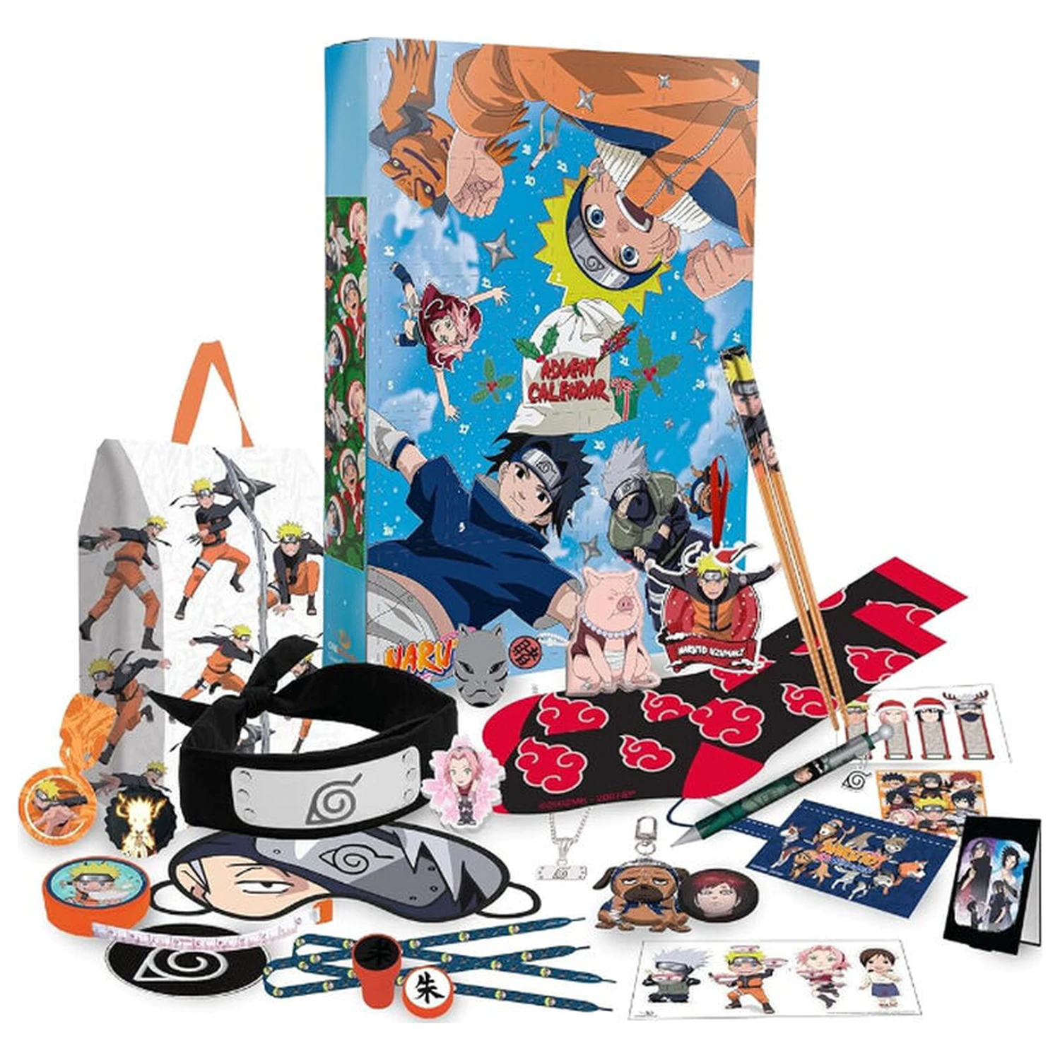 Naruto adventi kalendárium termékfotó
