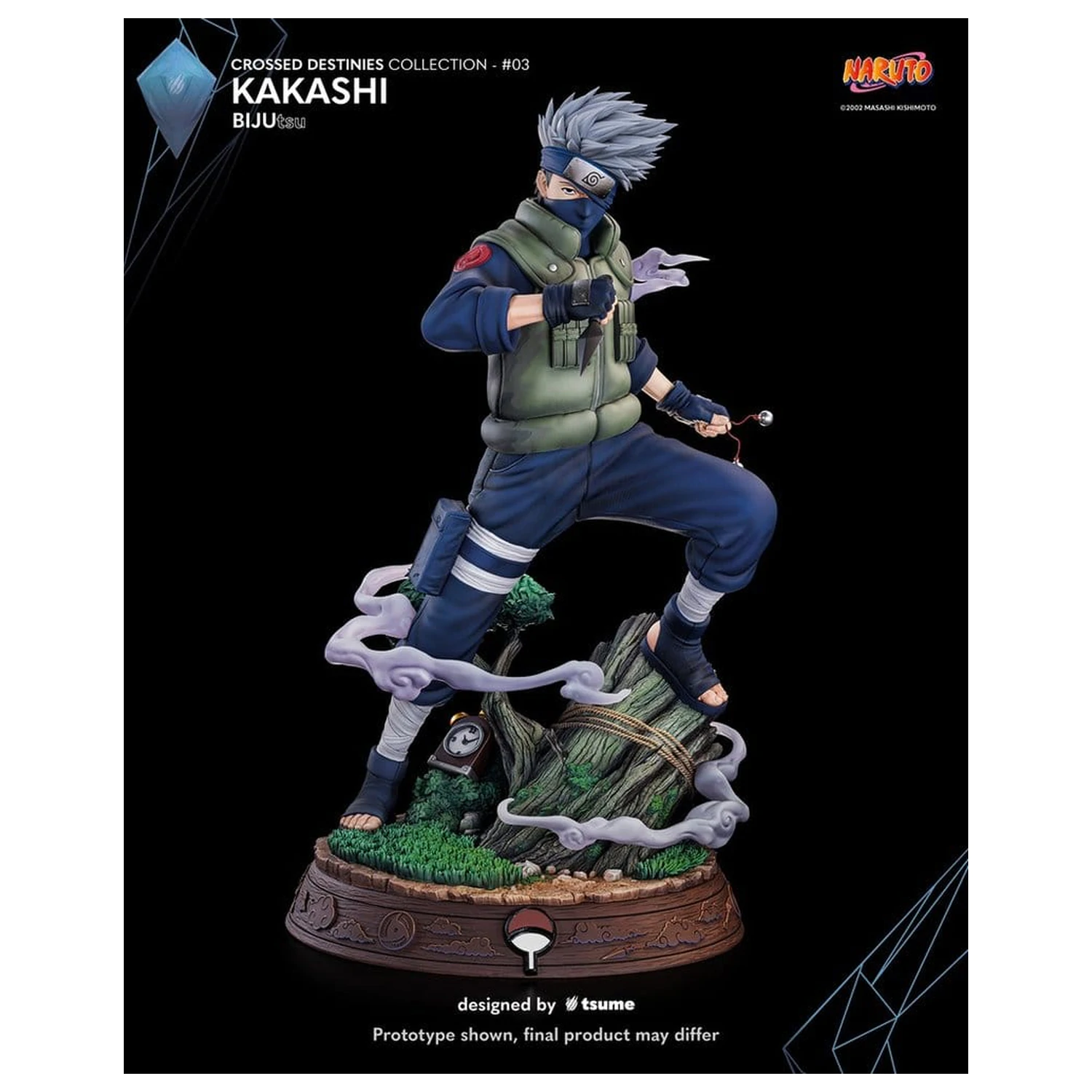 Naruto Bijutsu figura Kakashi termékfotó